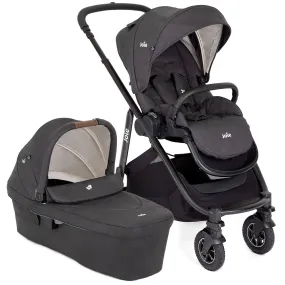 Joie Versatrax Pushchair and Ramble XL Carrycot in Shale