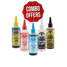 Juice Lubes Chain Oil Combo - Pack Of 5 Lubes