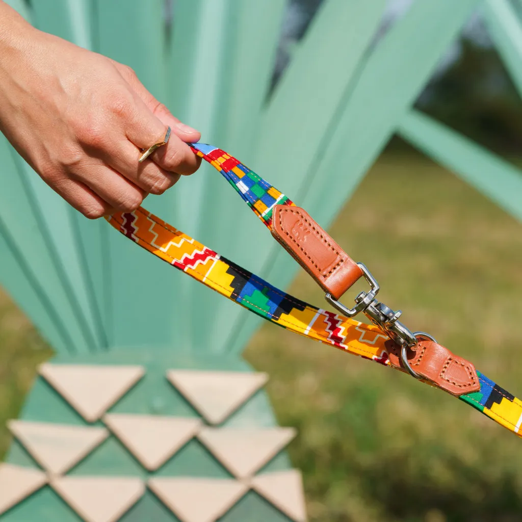 Kente Café Dog Lead