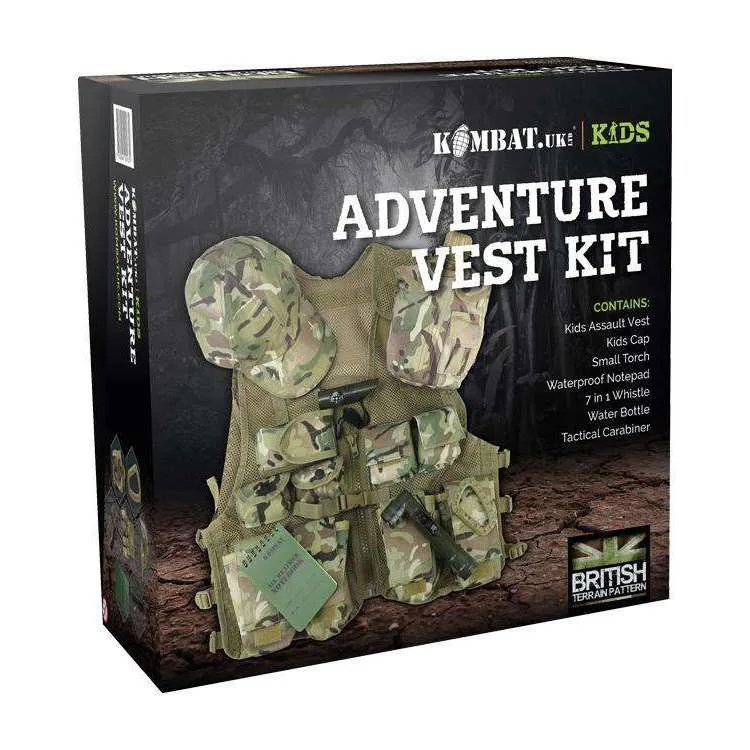 Kombat UK Kids Adventure Vest Set