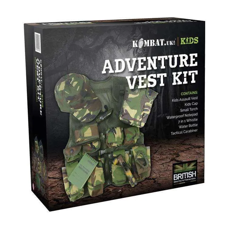 Kombat UK Kids Adventure Vest Set