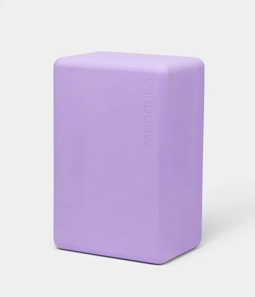 Manduka Recycled Foam Yoga Block