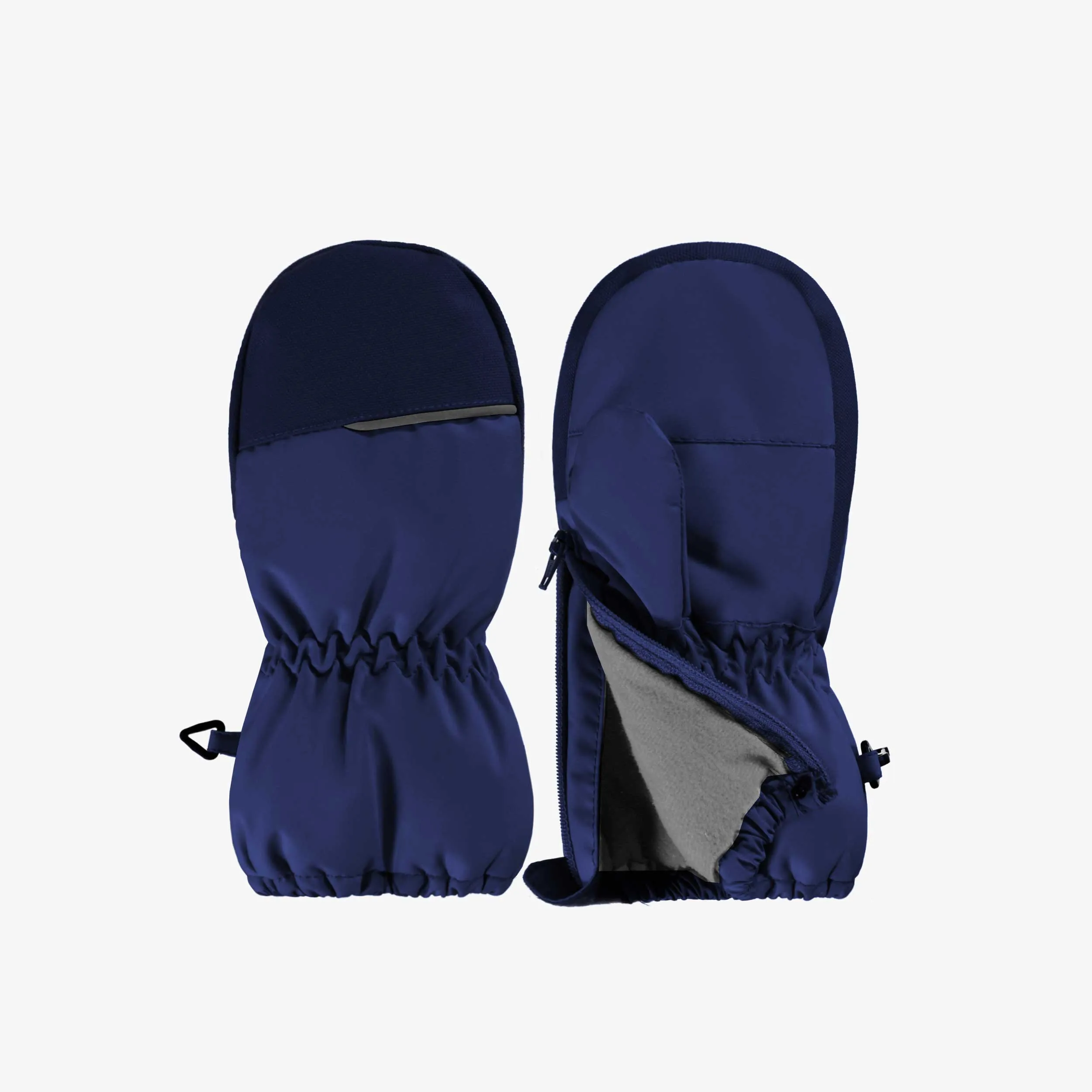 Mitaines marine imperméables doublées en Thinsulate™, bébé || Navy waterproof mittens lined in Thinsulate™, baby