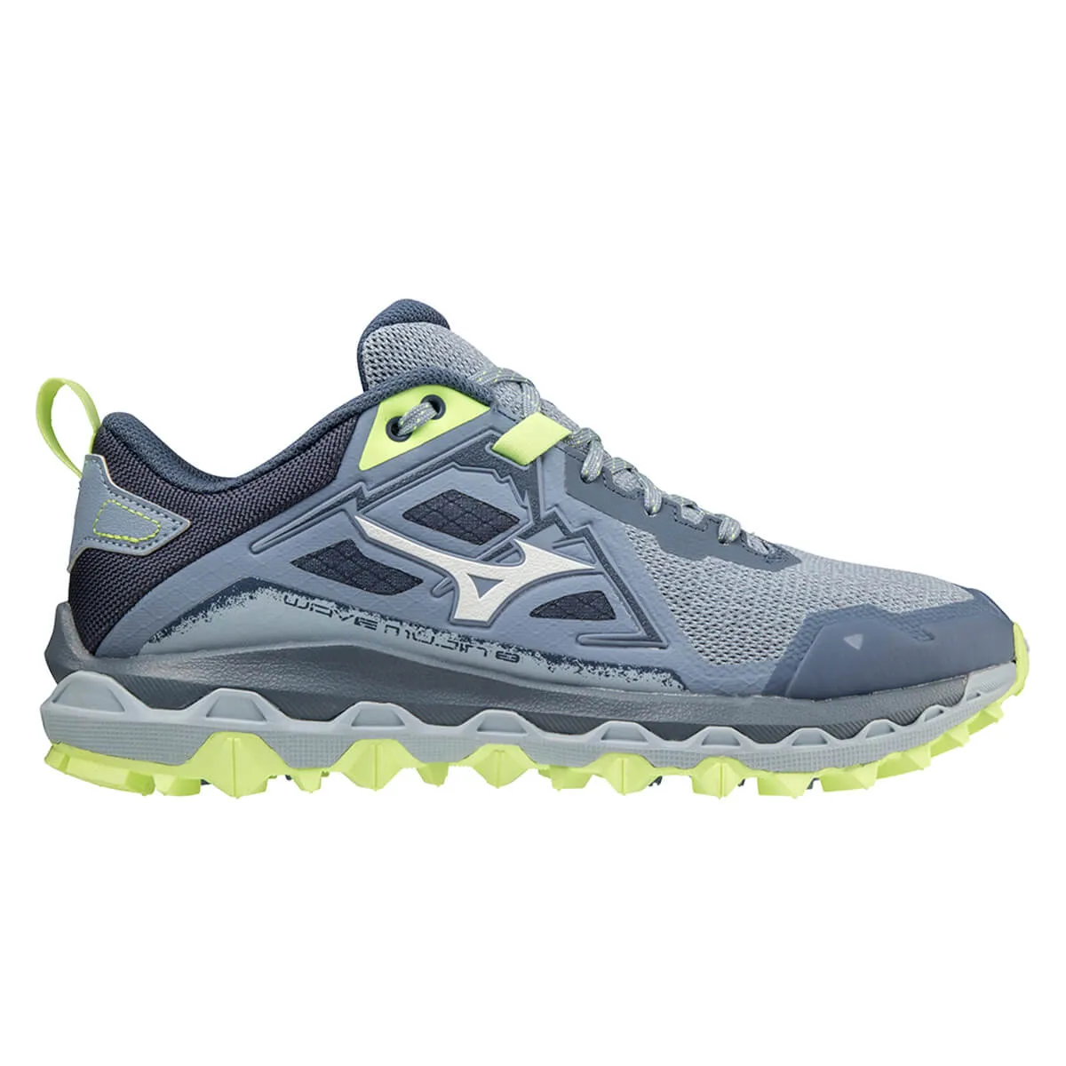 Mizuno Wave Mujin 8 Womens | Troposphere/wht/neolime