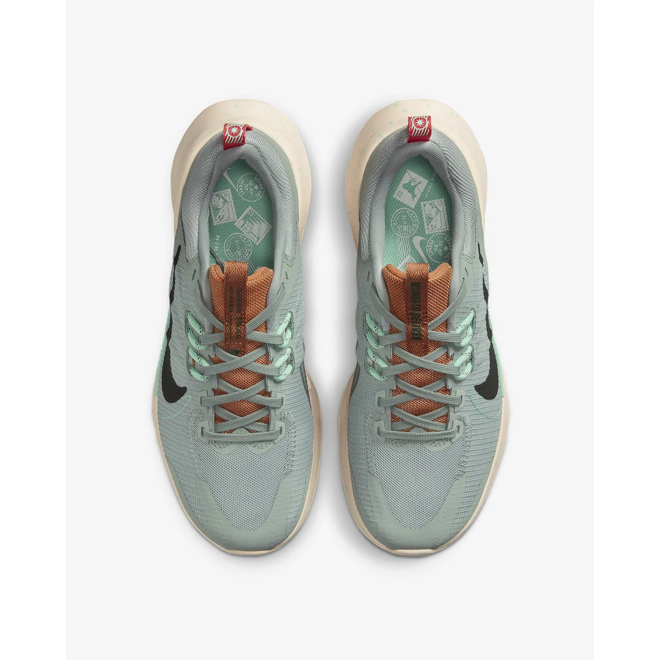 Nike Women's Juniper Trail 2 Next Nature (Mica Green/Emerald Rise/Amber Brown/Sequoia)