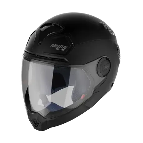 Nolan N30-4VP Hybrid Jet Flat Black Motorcycle Helmet