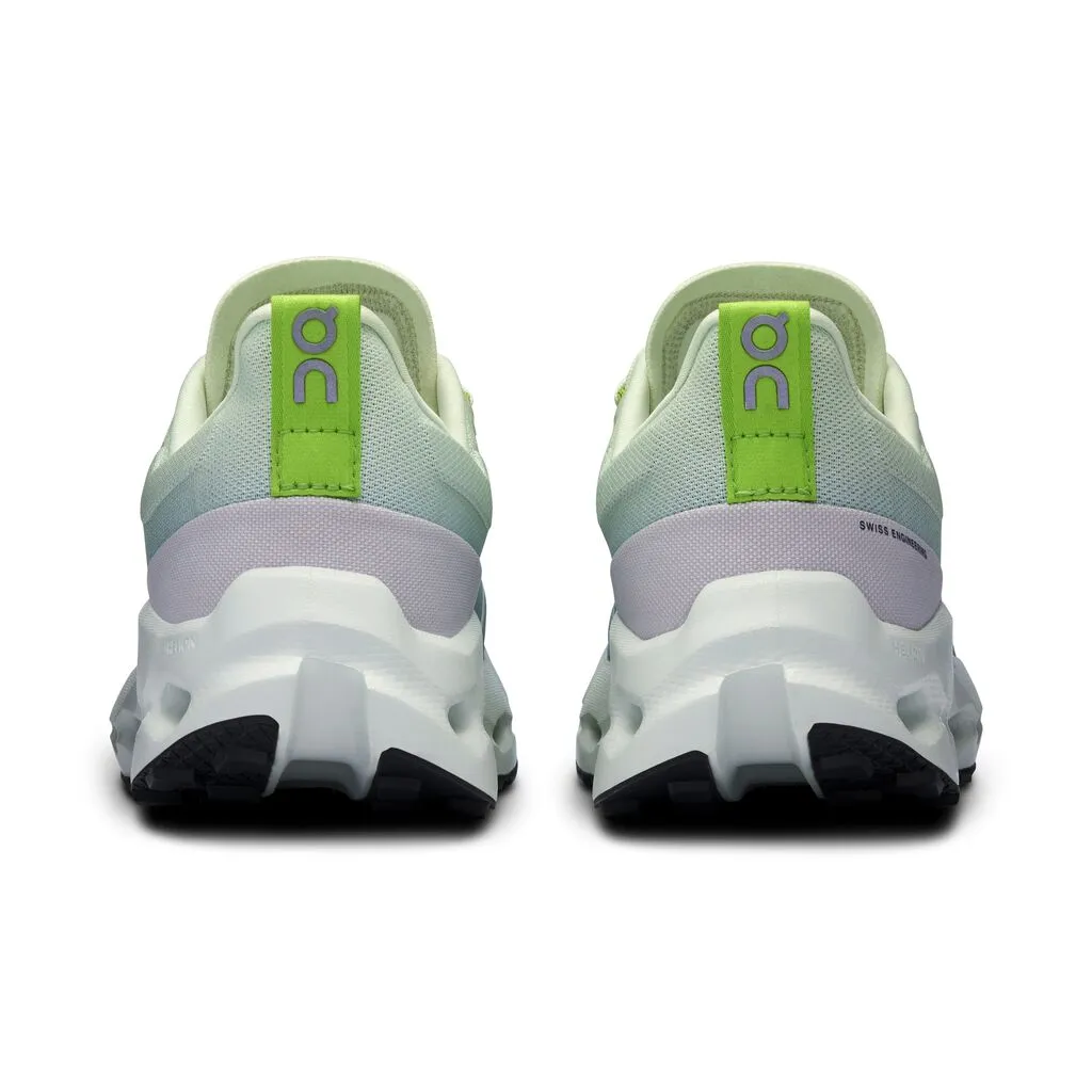 On Running Cloudsurfer Trail Waterproof (Womens) - Lime/Mineral