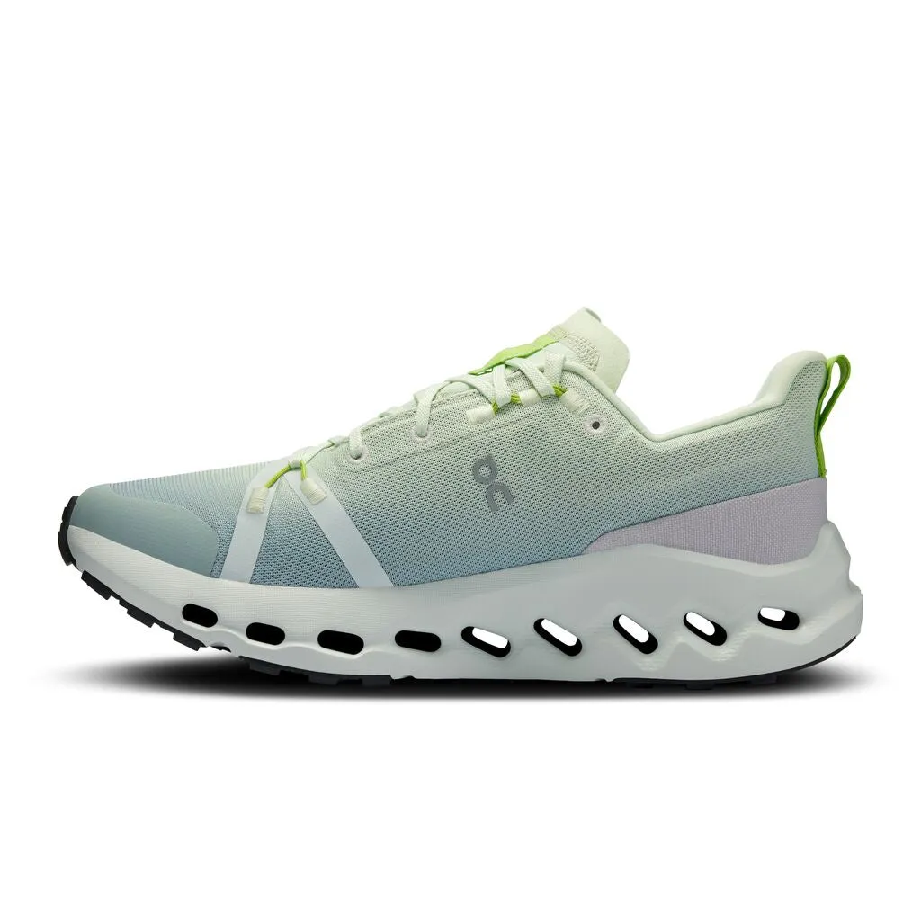 On Running Cloudsurfer Trail Waterproof (Womens) - Lime/Mineral