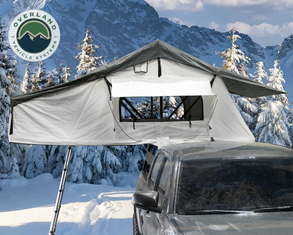 OVS Nomadic 3 Extended Rooftop Tent in Artic White