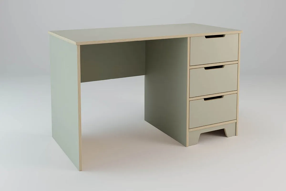 Plyhome 3 Drawer Desk