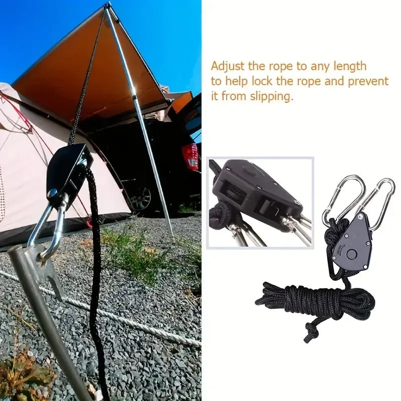 Portable Adjustable Fix Camping Rope