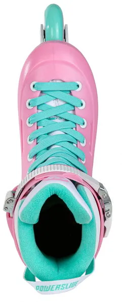 Powerslide Zoom Cotton Candy Pink 80 Inline Skates