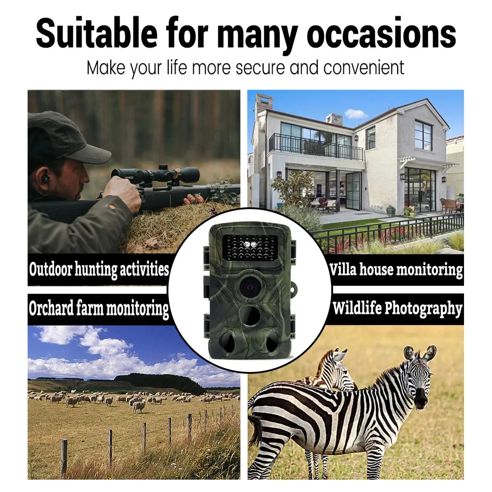 PR3000 Taking Trail Camera 36MP 1080P Night Photo Video Multifunction Outdoor Huntings Animal Observation Monitor Hunting Camera