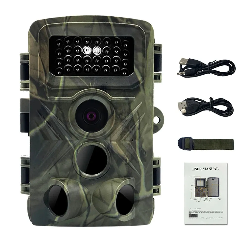 PR3000 Taking Trail Camera 36MP 1080P Night Photo Video Multifunction Outdoor Huntings Animal Observation Monitor Hunting Camera