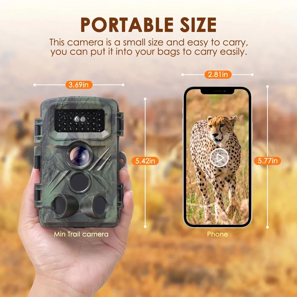 PR3000 Taking Trail Camera 36MP 1080P Night Photo Video Multifunction Outdoor Huntings Animal Observation Monitor Hunting Camera