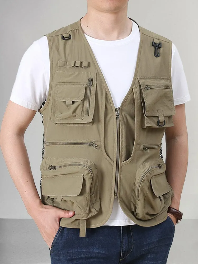 Premium Multi-Pockets Cargo Vest