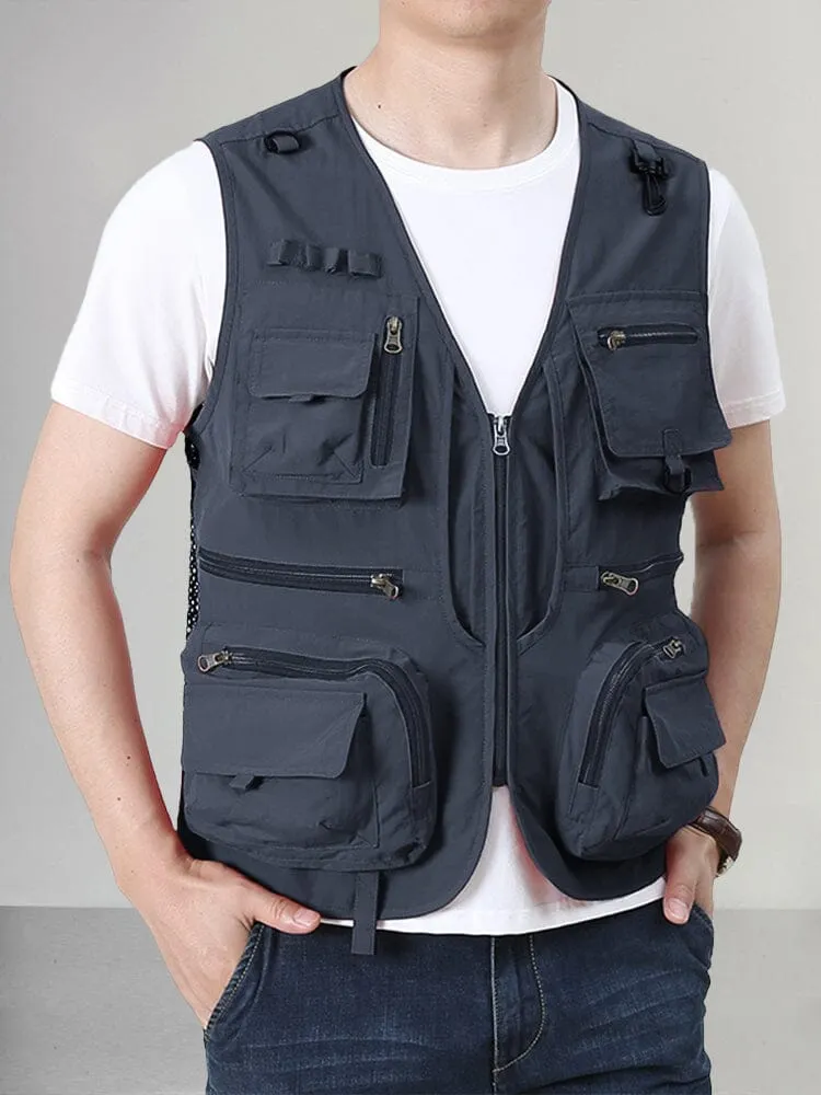 Premium Multi-Pockets Cargo Vest