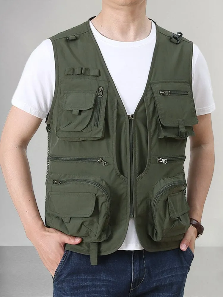 Premium Multi-Pockets Cargo Vest