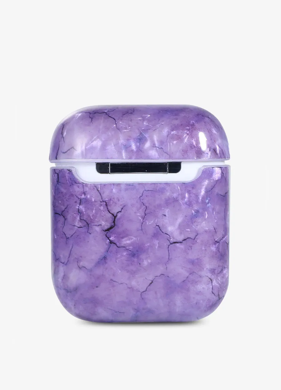 Purple Crystal AirPod Case