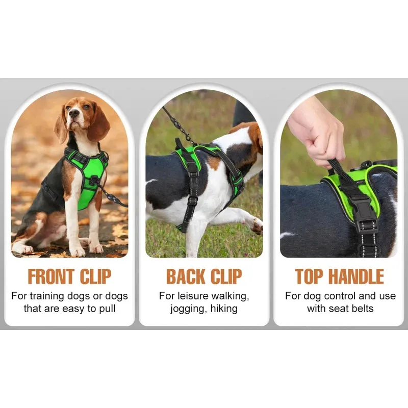 Rechargeable LED Dog Harness – Nighttime Safety Essential