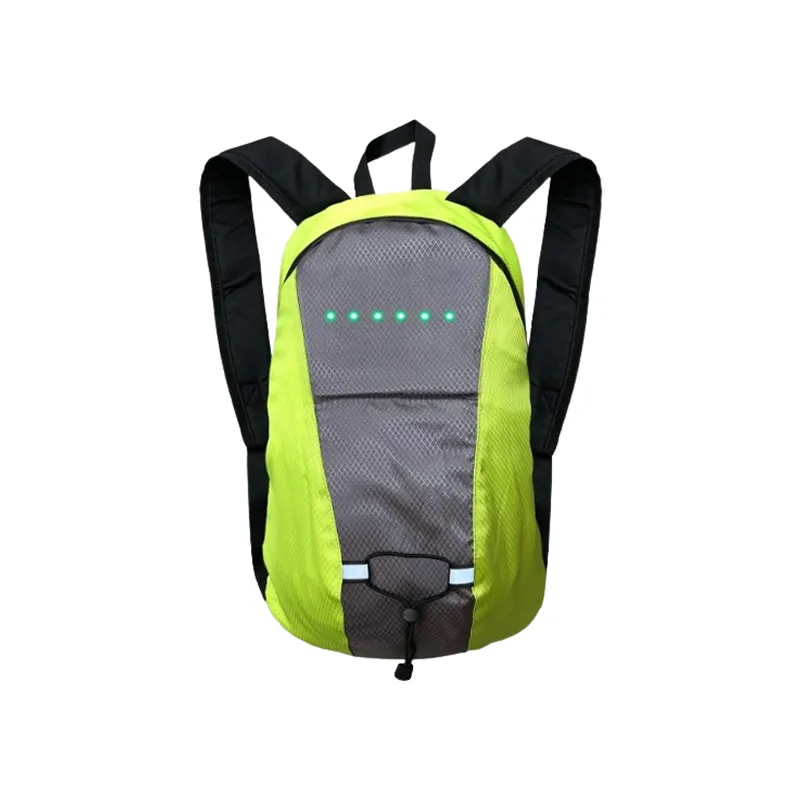 Reflective Sports Backpack With Led Indicator And Remote Control Xf0773