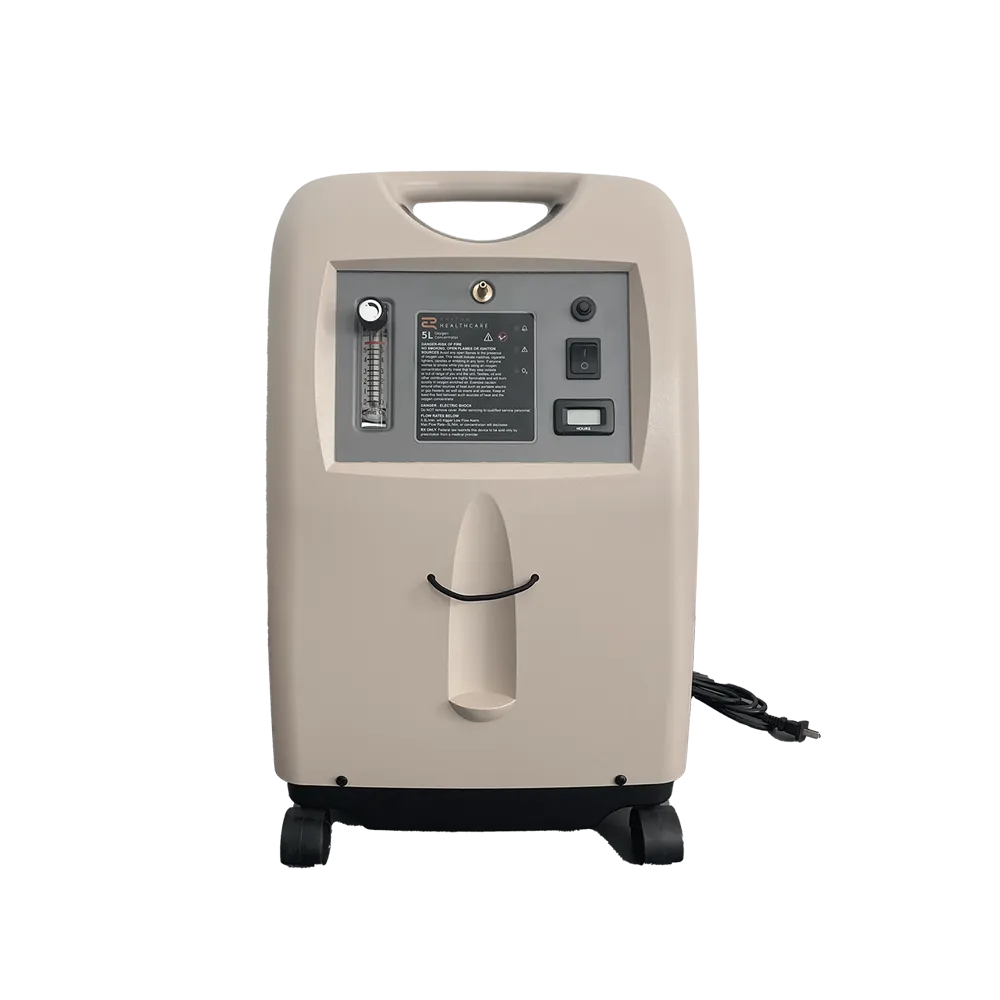 Rhythm Healthcare 5L Stationary Oxygen Concentrator With O2 Transfill Port - Refurbished