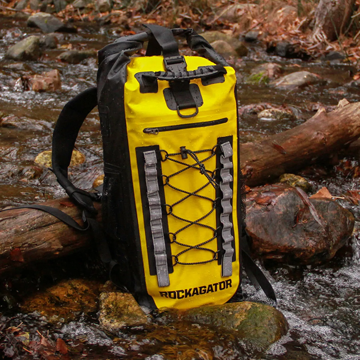 Rockagator Hydric Series 40 Liter Yellow Jacket Waterproof Backpack