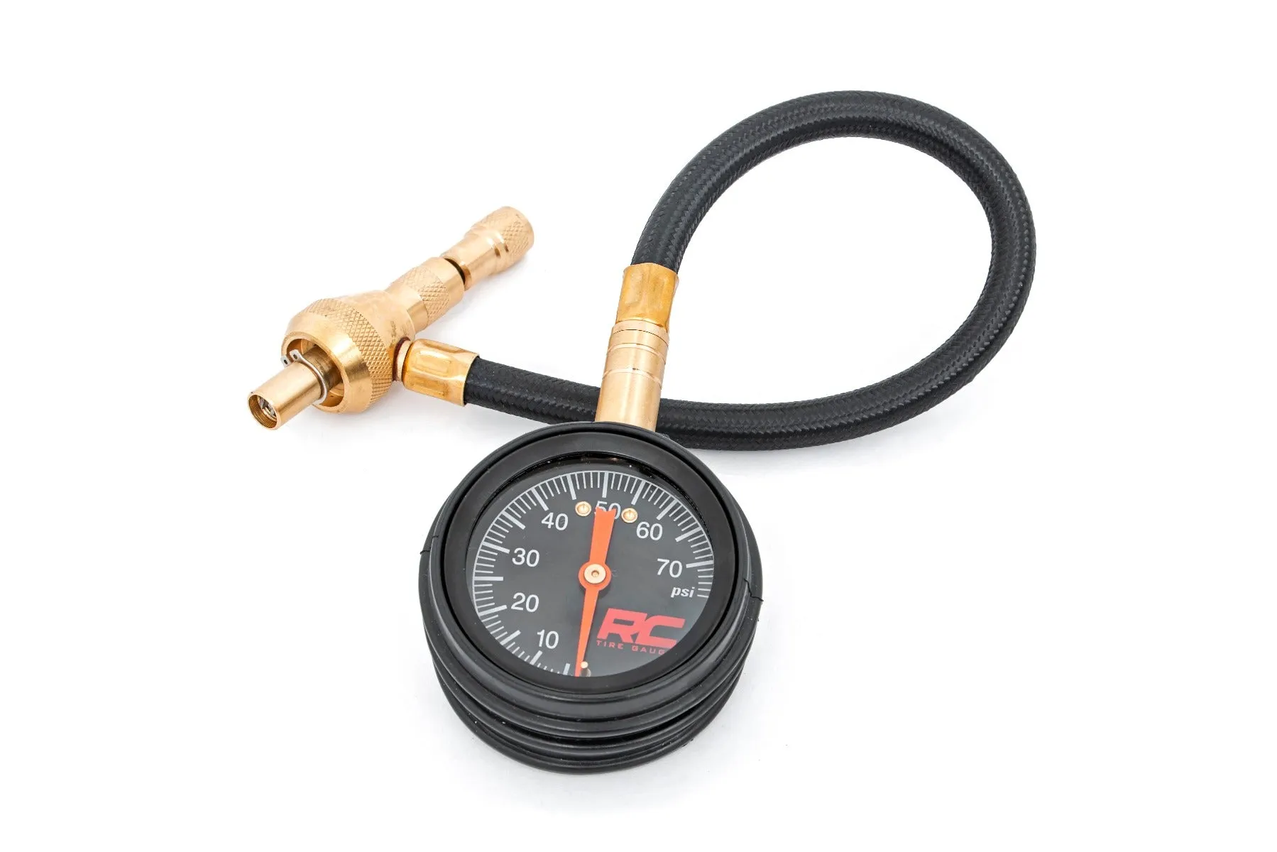 Rough Country 99016 Tire Deflator - With Tire Pressure Gauge, Sold Individually