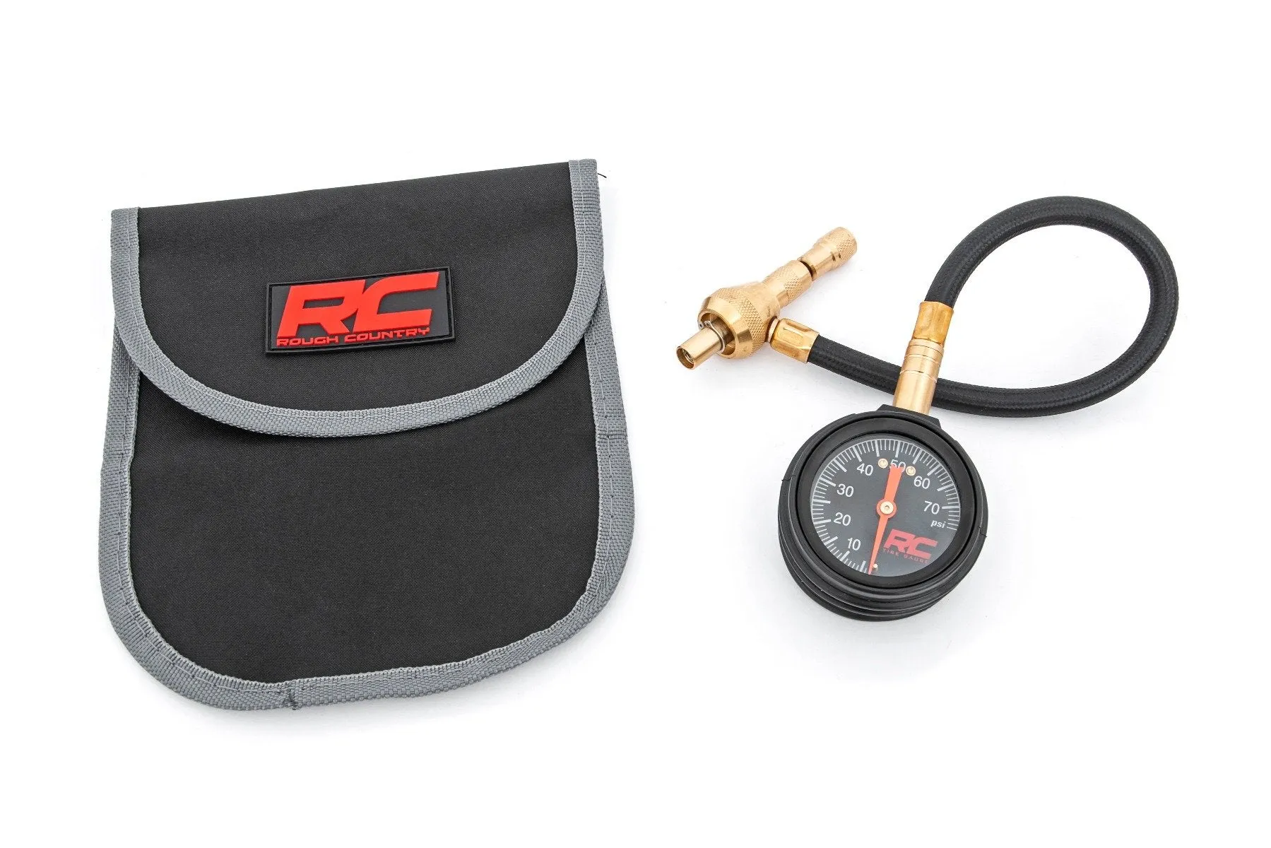 Rough Country 99016 Tire Deflator - With Tire Pressure Gauge, Sold Individually