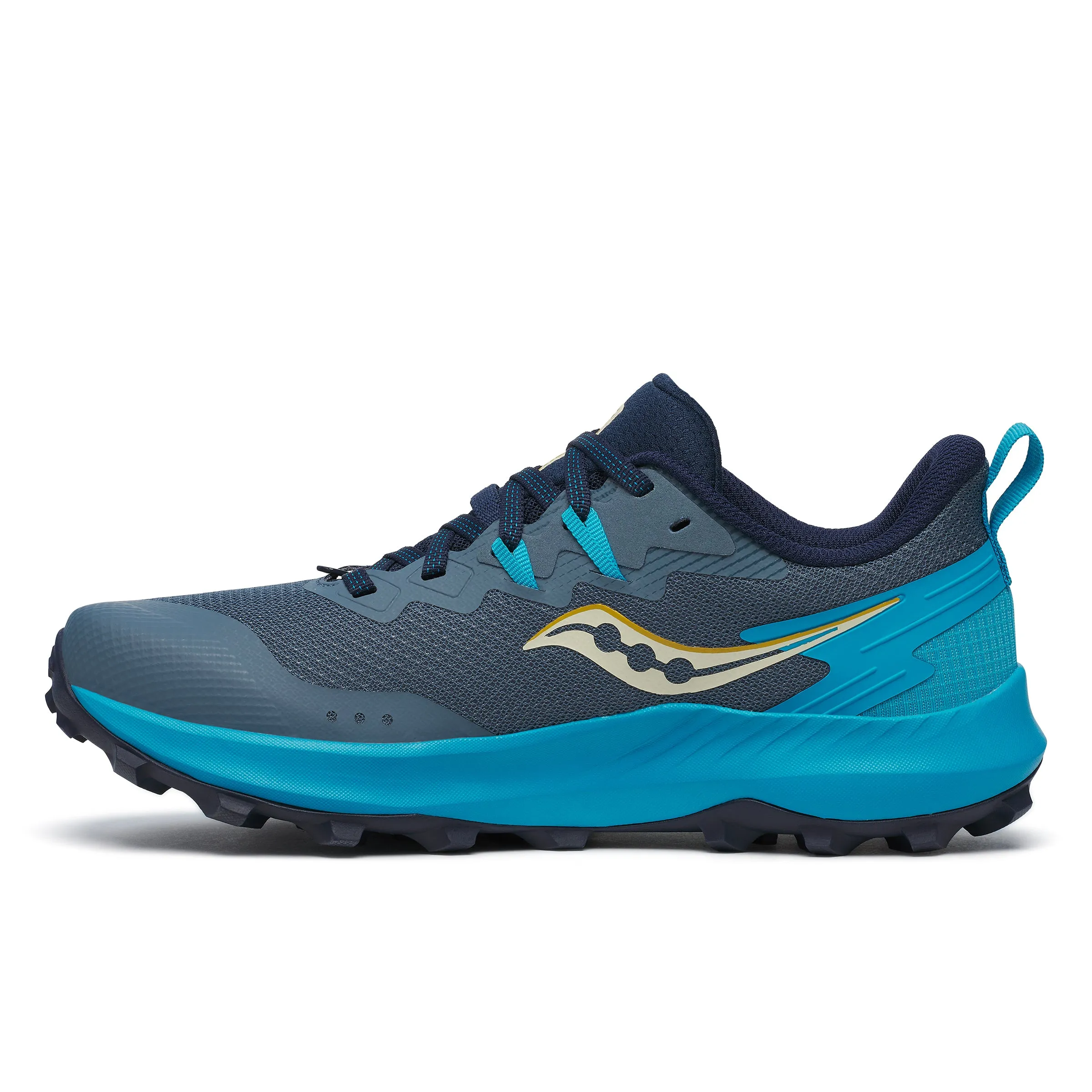 Saucony Peregrine 14 (Womens) - Mirage/ Viziblue