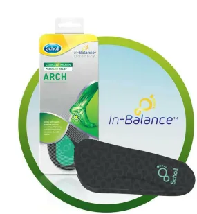 Scholl Orthotic Foot Arch Insoles - Medium (UK Sz 7-8.5)