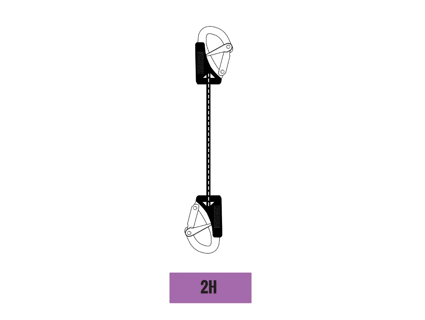 Seago Double Hook Safety Line