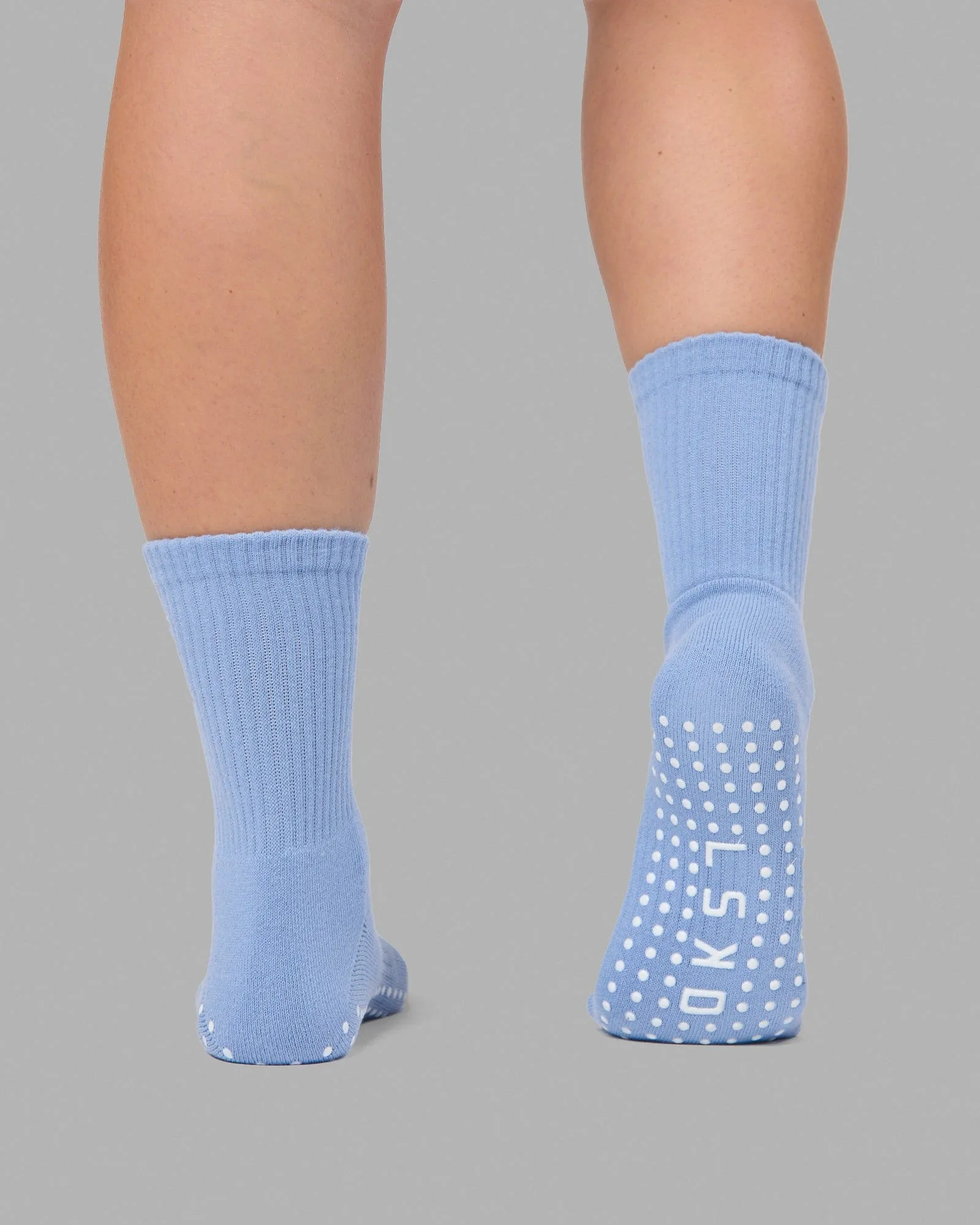 Signal Pilates Socks - Arctic Blue-White