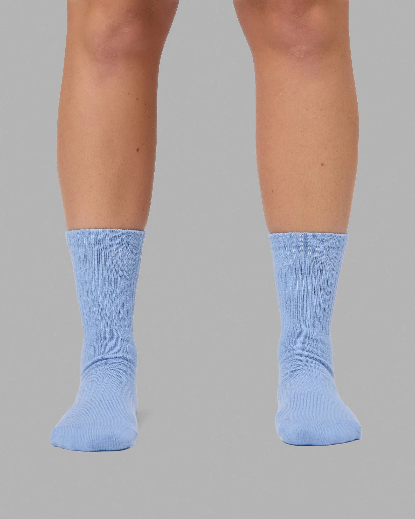 Signal Pilates Socks - Arctic Blue-White