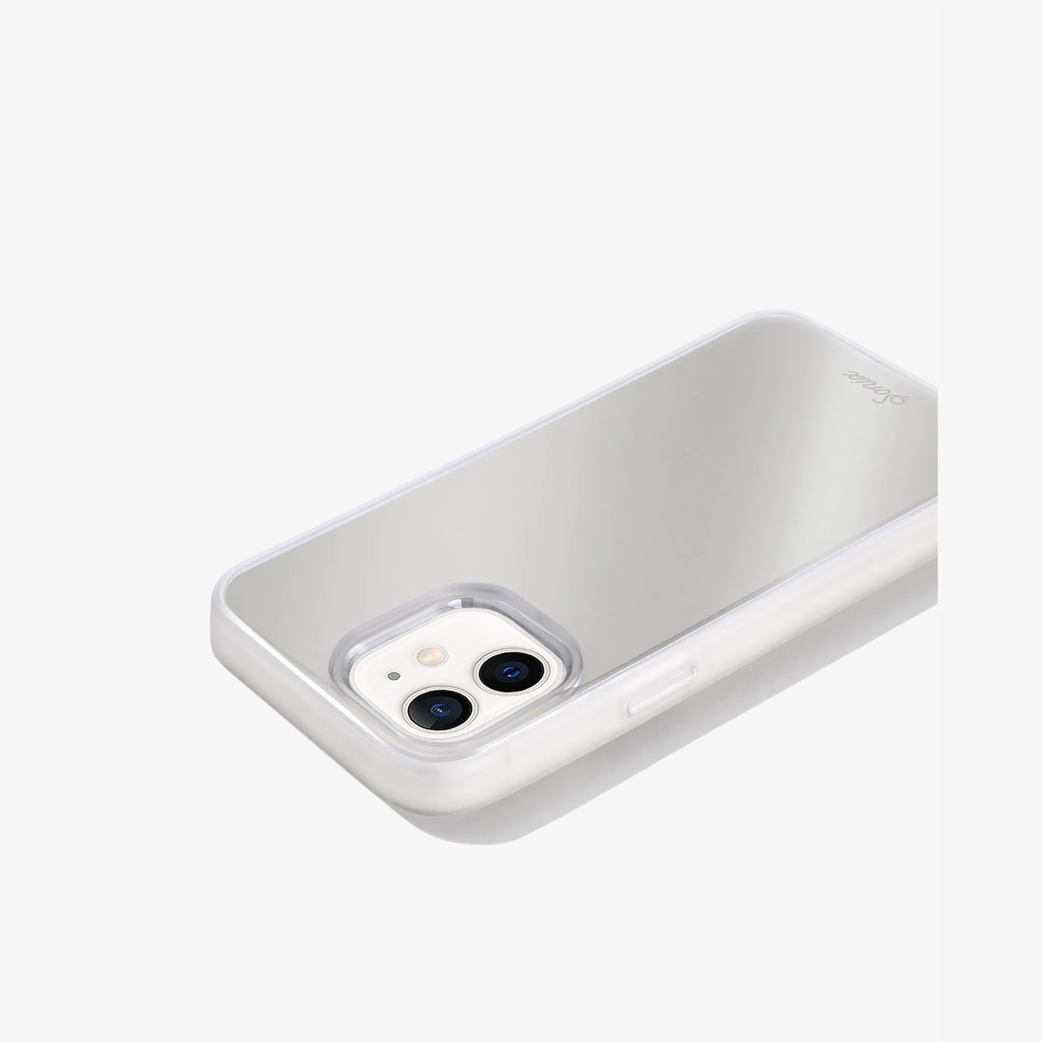 Silver Chrome iPhone Case