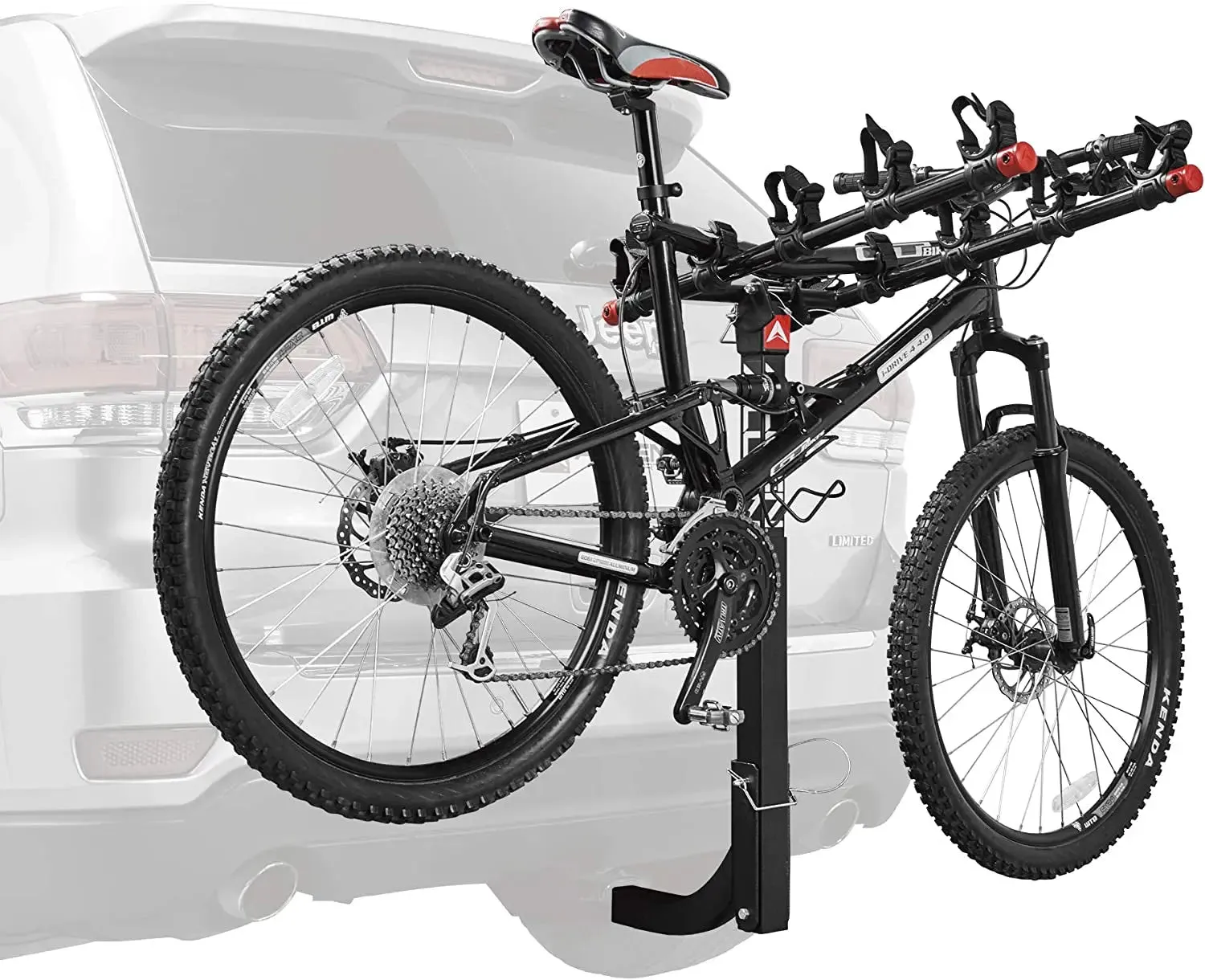 Sports Deluxe 5-Bike Hitch Mount Rack, Model 552RR-R , Black, 2-Inch Receiver