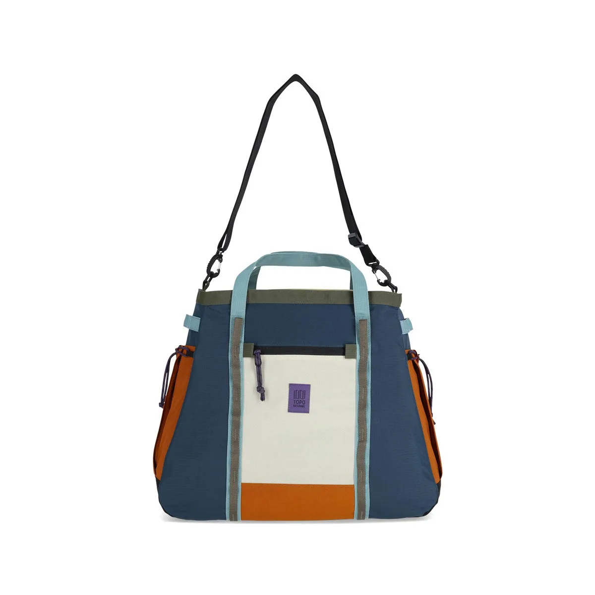 Topo Designs : Mountain Gear Bag : Pond Blue/Spice