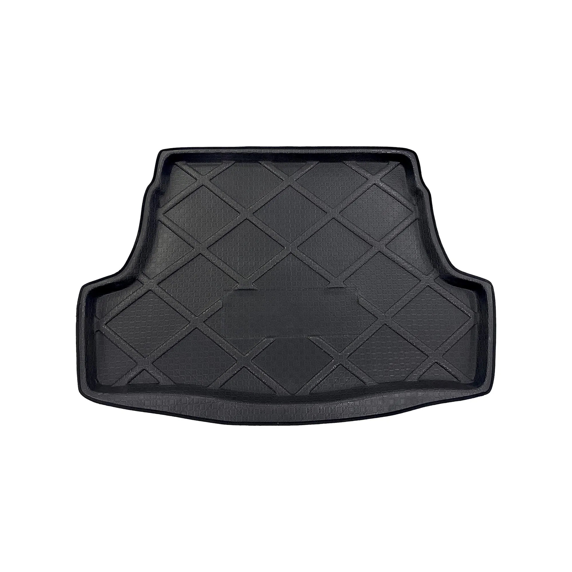 Toyota Yaris Foam Trunk Mat Black Mix Design - Model 2020-2021 - Cargo Boot Liner Diggi Protection Tray Cover