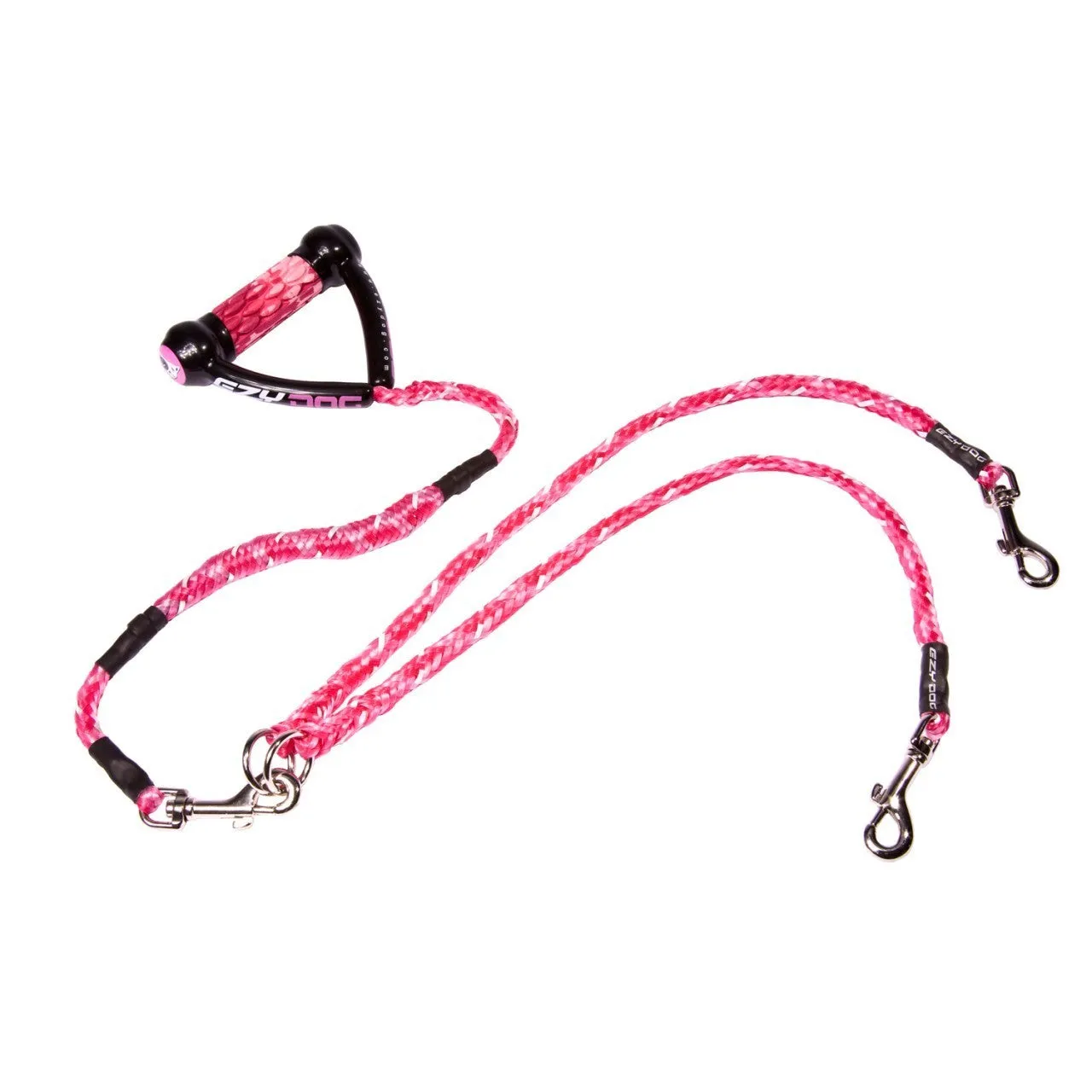 Two Dog Pull Absorbing Leash Solution