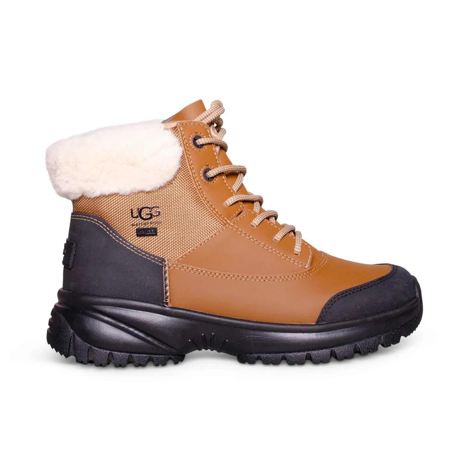 UGG Yose Fluff V2 Chestnut Boots - Women's