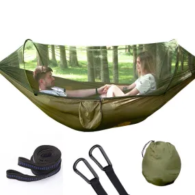 Ultra-Light Camping Automatic Quick-opening Outdoor Mosquito Net Hammock