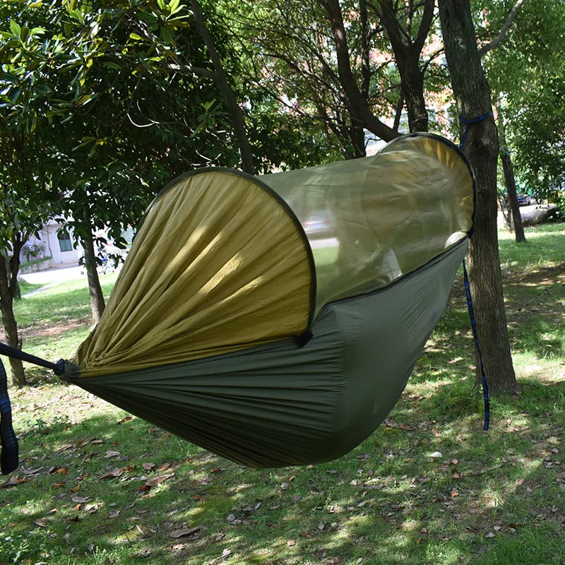 Ultra-Light Camping Automatic Quick-opening Outdoor Mosquito Net Hammock