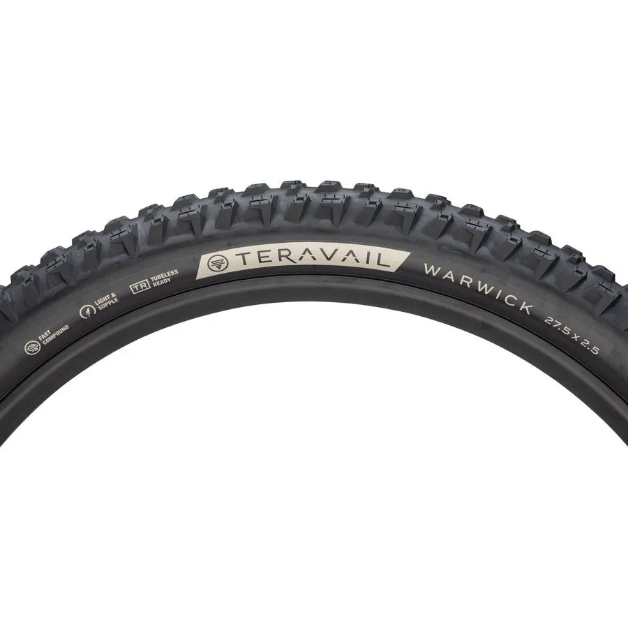 Warwick Mountain Bike Tire - 27.5 x 2.5, Tubeless Ready