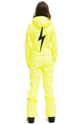 WOMEN'S 3 LAYER BOLT POWDER SUIT - NEON YELLOW